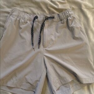 Chubbies Light Gray Shorts with Drawstring